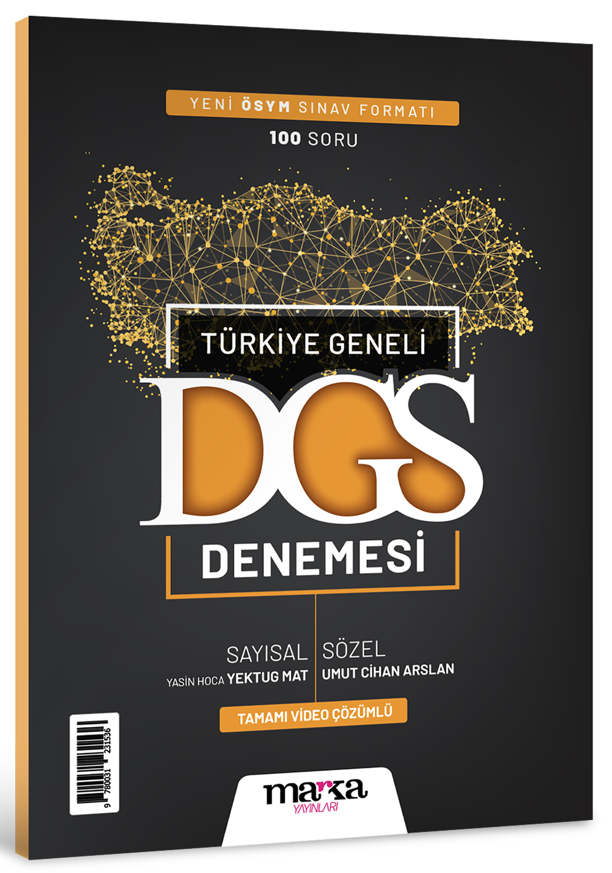 2026 DGS Türkiye Geneli Sayısal Sözel Yeni Sınav Müfredatına Uygun Deneme Marka Yayınları